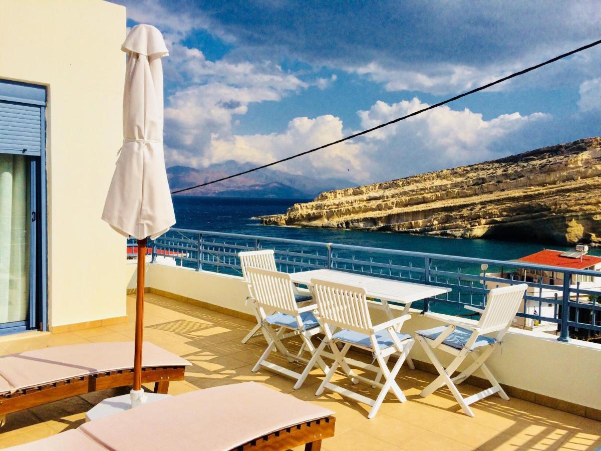 Villa Red Beach - Matala Love Buitenkant foto